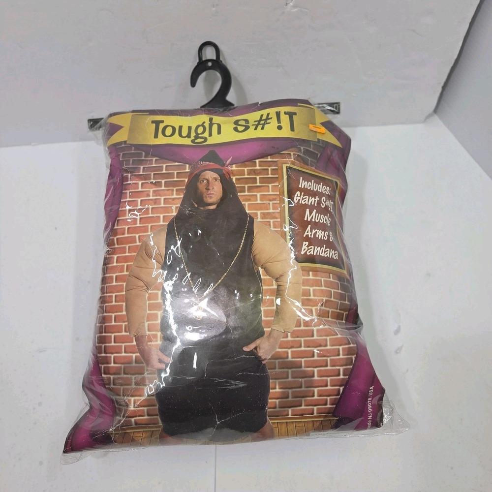 Rasta Imposta Tough Sh!+ Adult Costume 7219 Giant Poop Muscle Suit Incomplete
